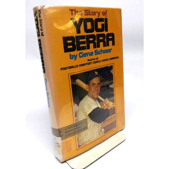 Vintage 1976 The Story of YOGI BERRA - Hardback with Dust Jacket - Ex-Library - Picture 2 of 10